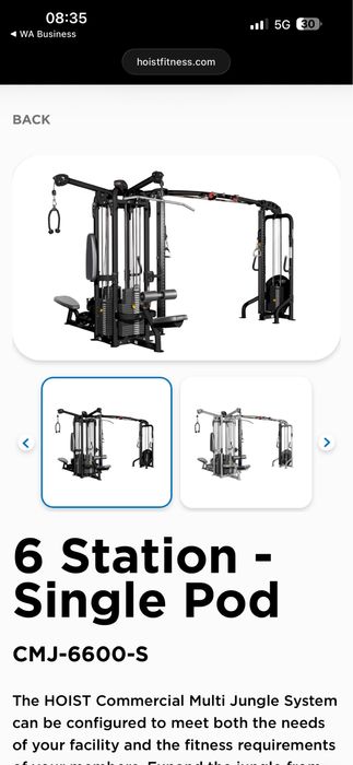 Vand sala fitness complet echipata aparatura hoist/newtech/ hammer str