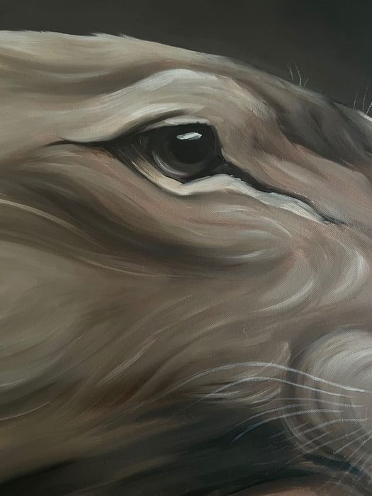 Картина „Сила“ 100х100 см, масло върху платно