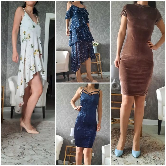 Стильные коктейльные платья и сарафаны, Турция, Италия: 5 000 тг ...