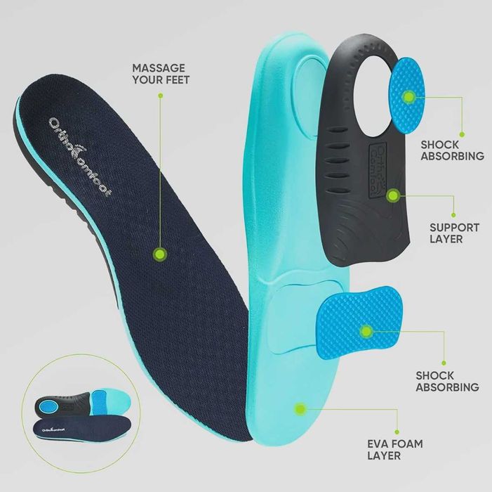 OrthoComfoot Women’s Slip On Shoes with Arch Support 38 (8)