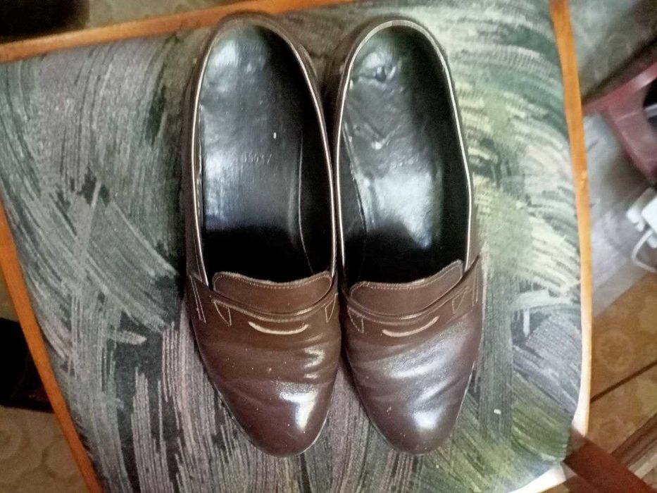 туфли мужские. кожанные . производство чехословакия