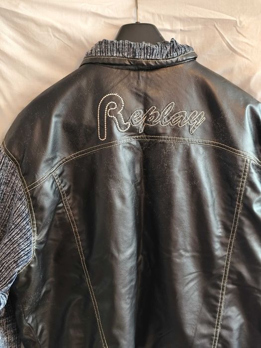 Уникално мъжко яке Replay XXL