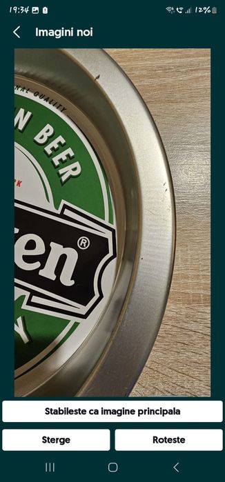 Tava Heineken,metalica