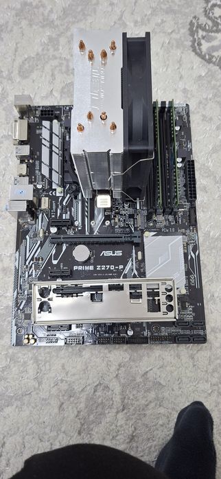 Komplekt z270/i7 7700/16gb/cooler