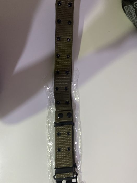 Военный ремень зеленый