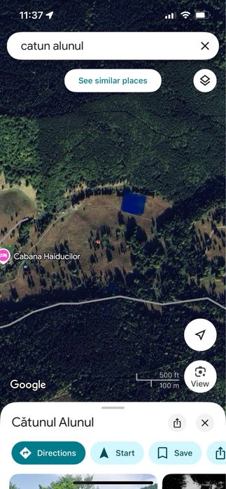 Teren 5000 mp cu pârâu, lângă Lacul Drăgan – parcelabil (1500 mp)