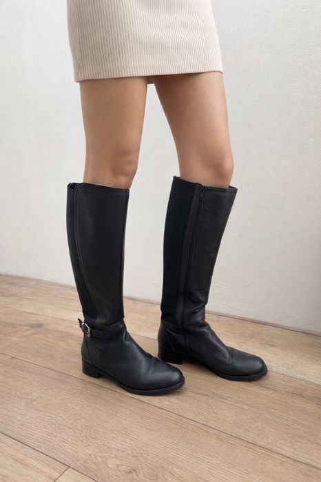 Италиански кожени ботуши