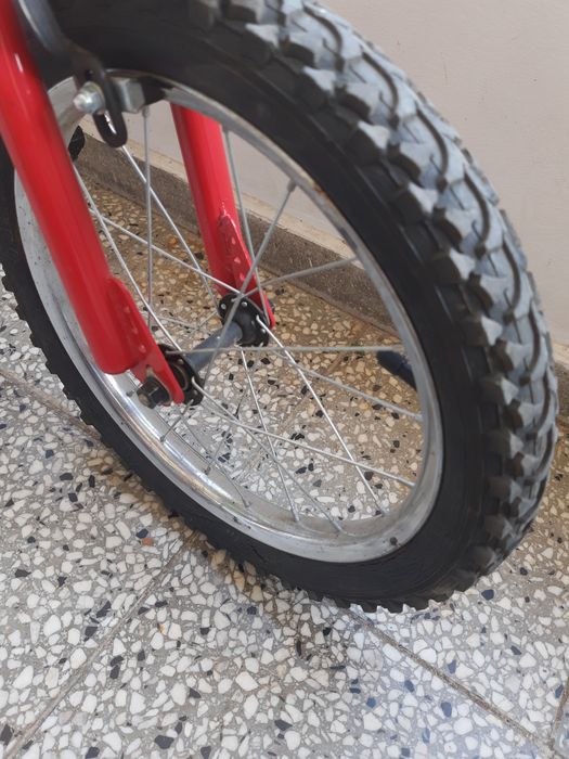 Детско колело (изцяло метално) на Спайдър мен 16 цола