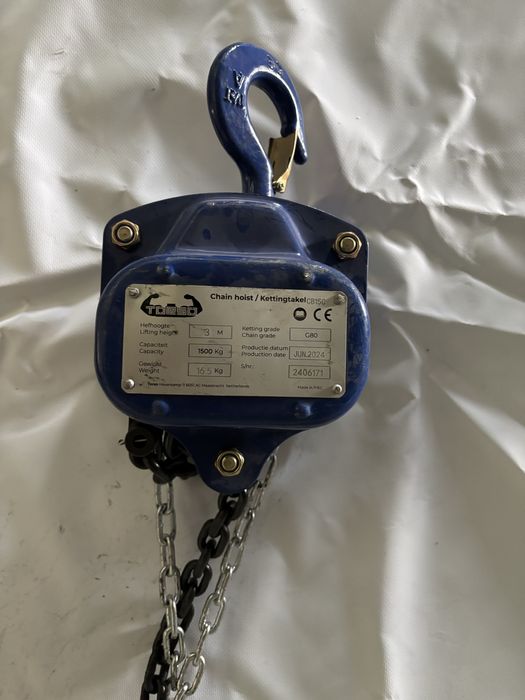 Ръчна лебедка с верига