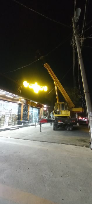 Услуги автокрана ивановец 25тонн по городу Самарканд