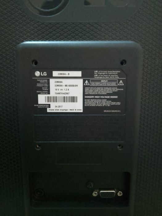 LG monitor sotiladi holati ideal