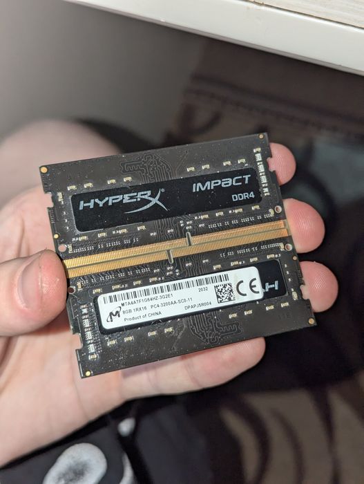 оперативная память 16гб hyperx ddr4 SODIMM , ноутбучная