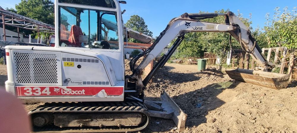 Miniexcavator Bobcat 334