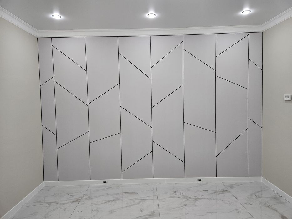 Бамбук панели, лувр,TV -зона iстейміз