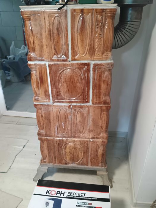 Vând sobă pe lemne funcțională