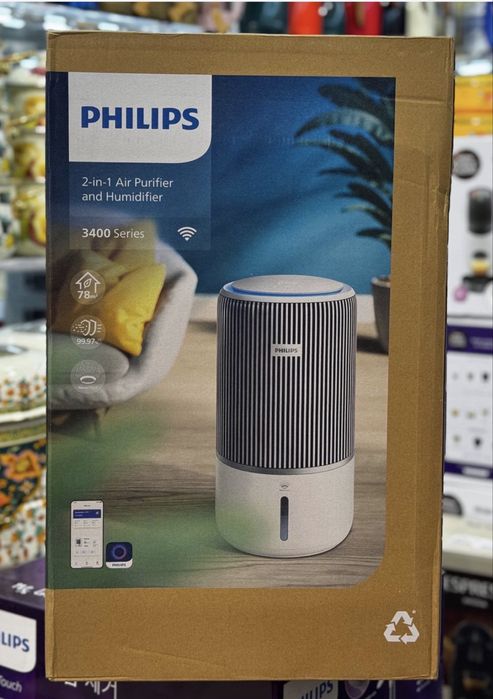 Philips•очиститель увлажнитель•havo tozalagich namlagich•