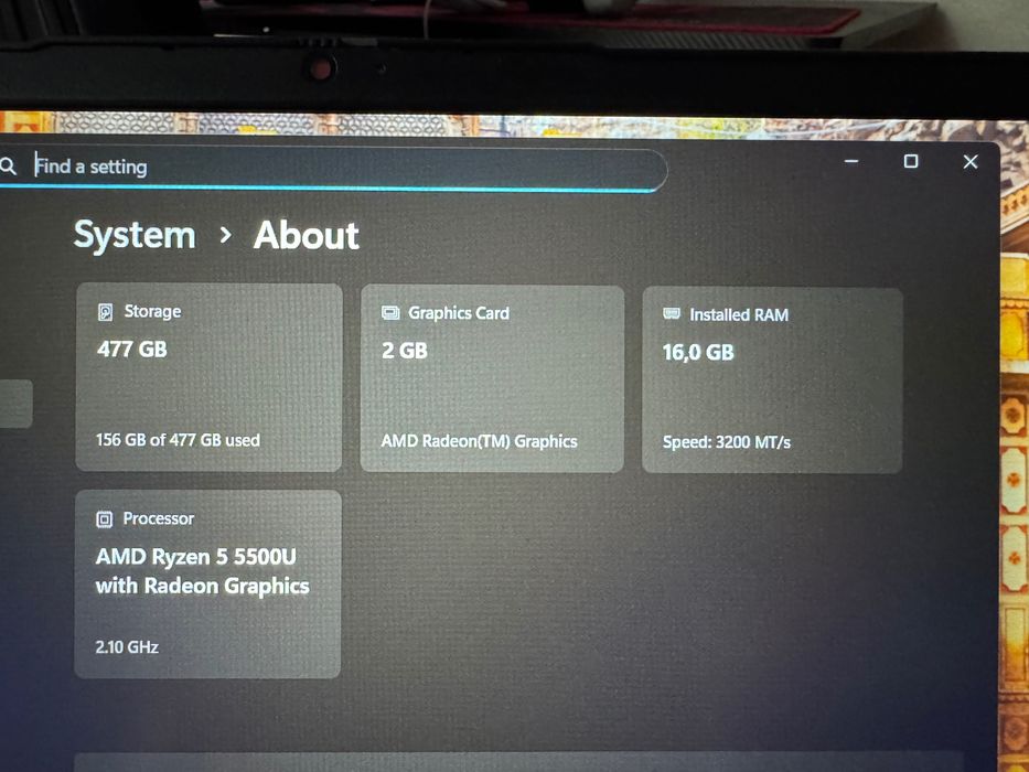 Lenovo IdeaPad 3 15 - Ryzen 5 5500U, 16GB RAM, 512GB SSD, Impecabil