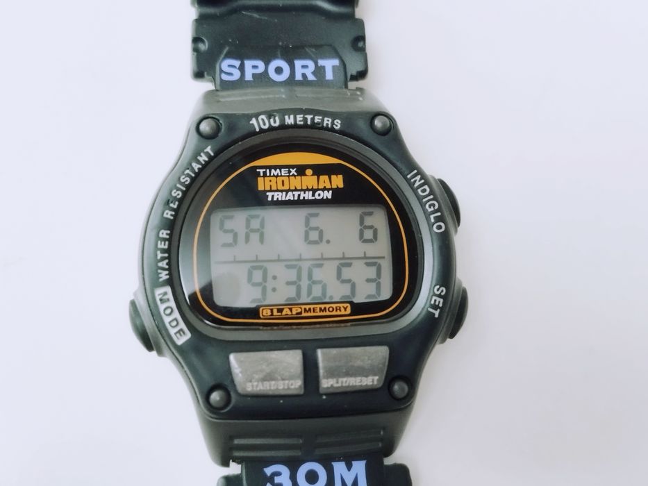 Vechi ceas Timex Ironman Triathlon LCD Digital