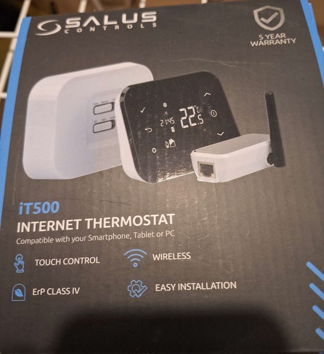 Termostat centrala WiFi Salus IT 500 ca nou livrare in Bucuresti