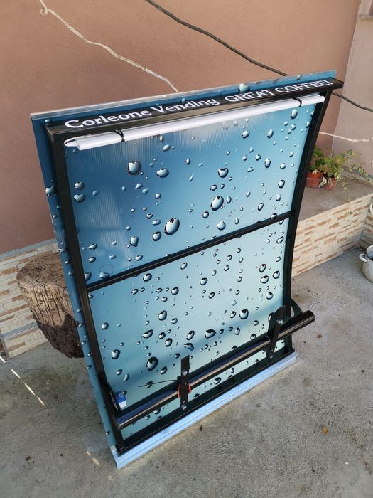 Навеси (модел 1)(козирки, тенти, покриви ) за кафе автомати