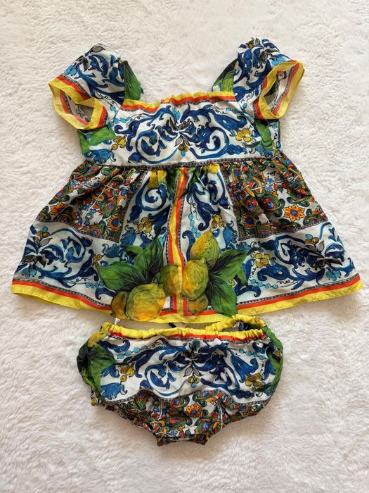 Dolce & Gabbana комплект для девочки 9-12 мес