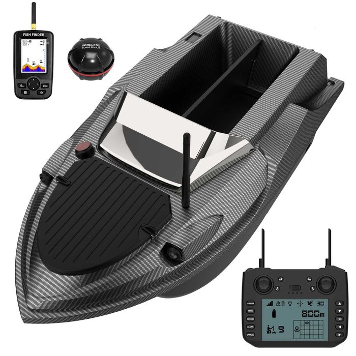 Прикормочный кораблик Flytec V030 с Эхолотом