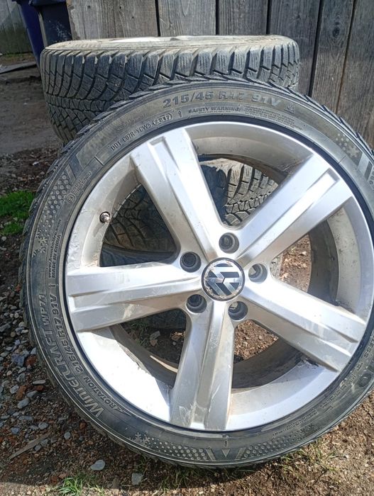 Vând set jante + cauciucuri