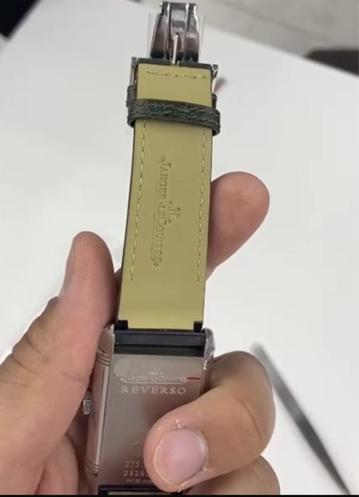 jj lecoultre reverso duoface green