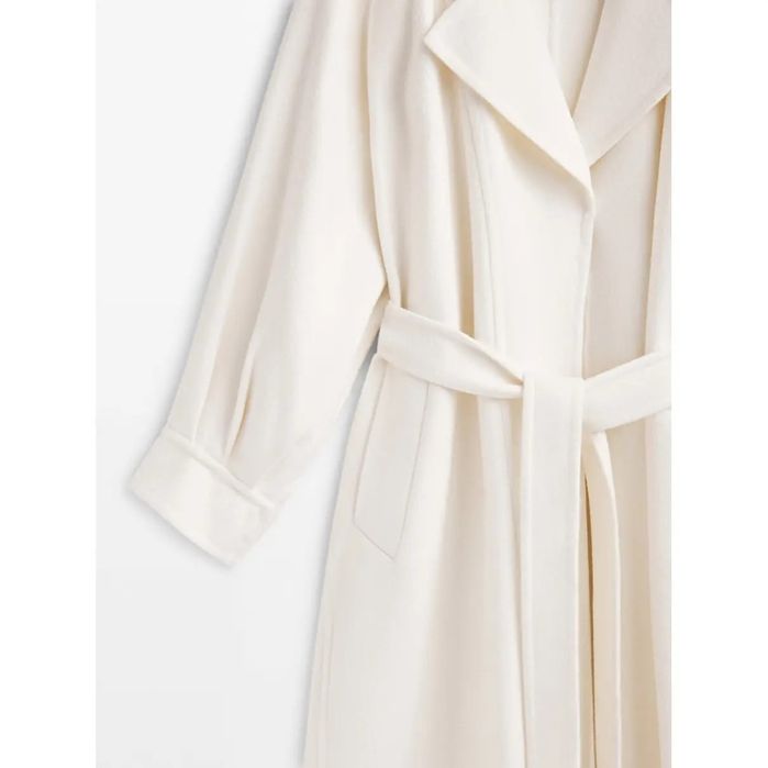 Palton lana Massimo Dutti Studio