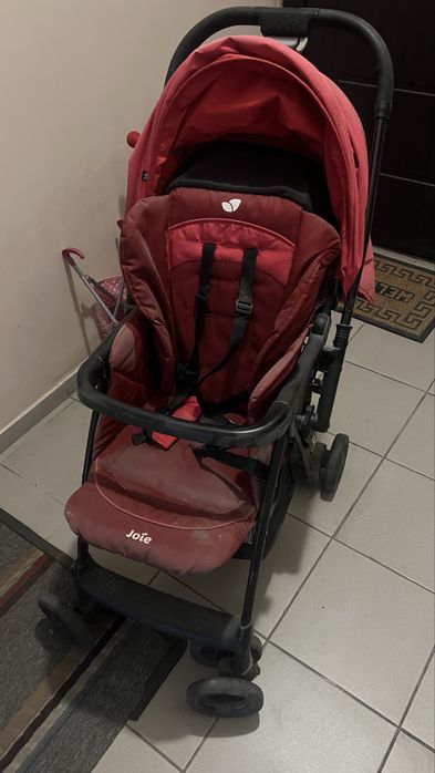 Коляска Joie красная