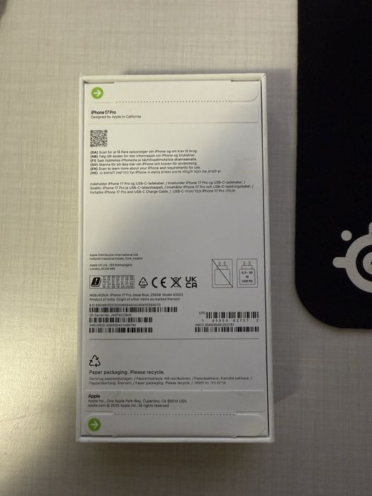 Iphone 17 pro 512gb SIGILAT Garantie