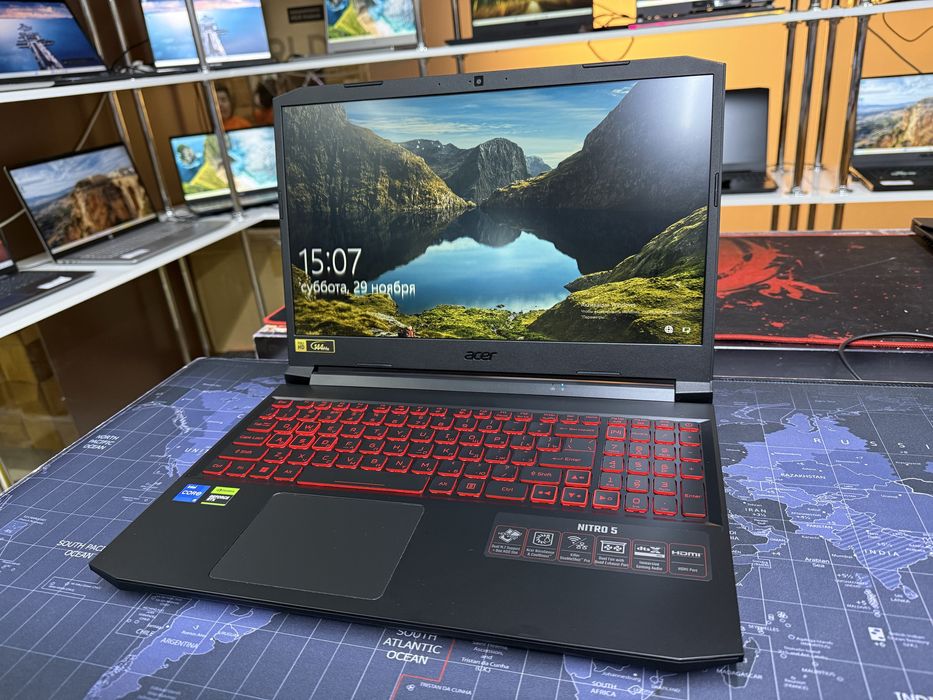 Игровой Acer Nitro 5 - Core i5-11400H/16Gb/512Gb/RTX3050