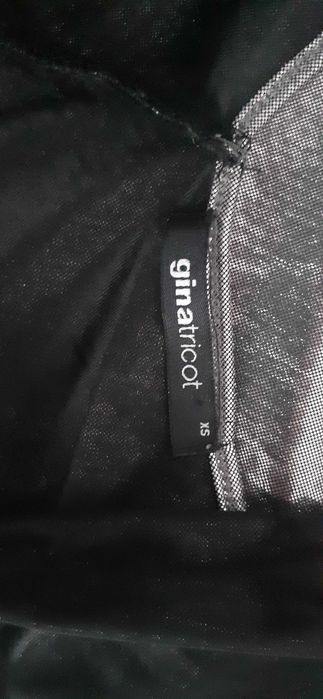 Rochie argintie Gina tricot, mas XS