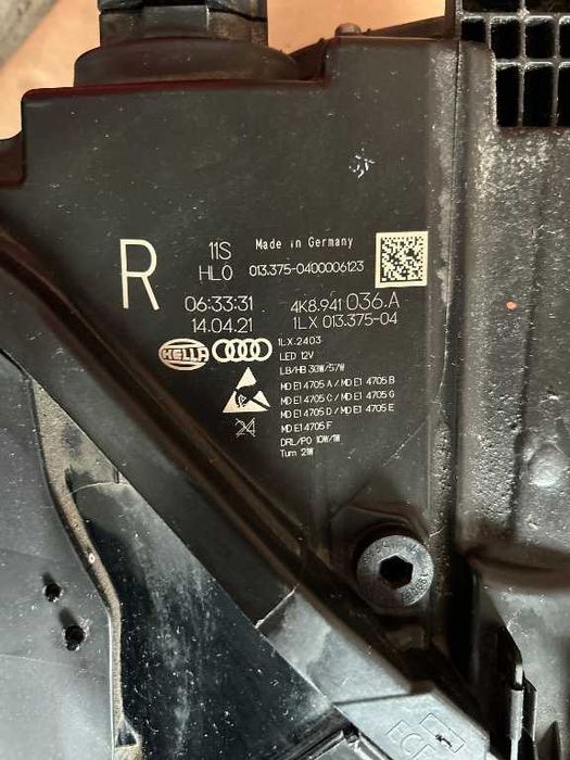 Far faruri full led matrix dreapta Audi A7 4K 4K8 cod 4K8941036