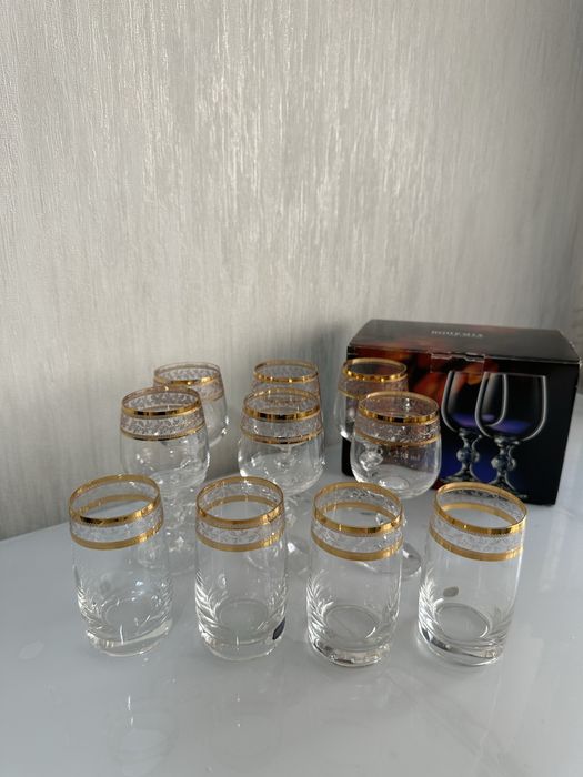 Богема оригинал хрусталь 10 шт