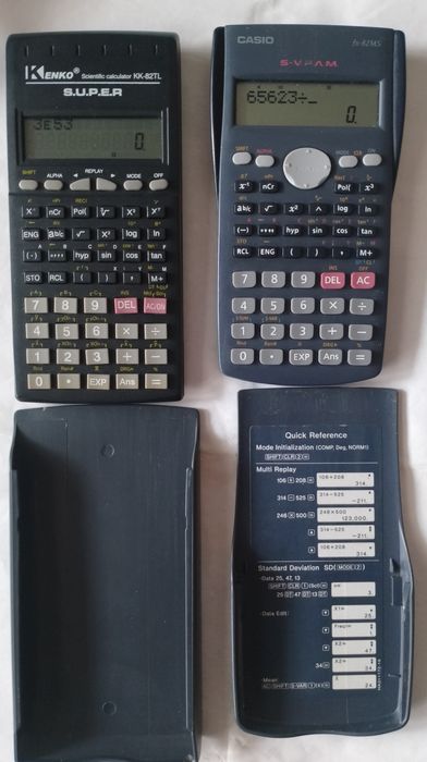 Casio/Kenko două calculatoare științifice