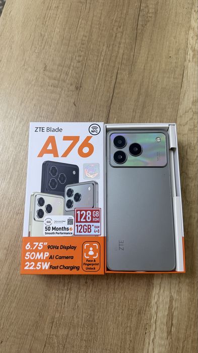 ZTE A76  blade почти новый