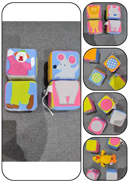 Различни бебешки и детски играчки