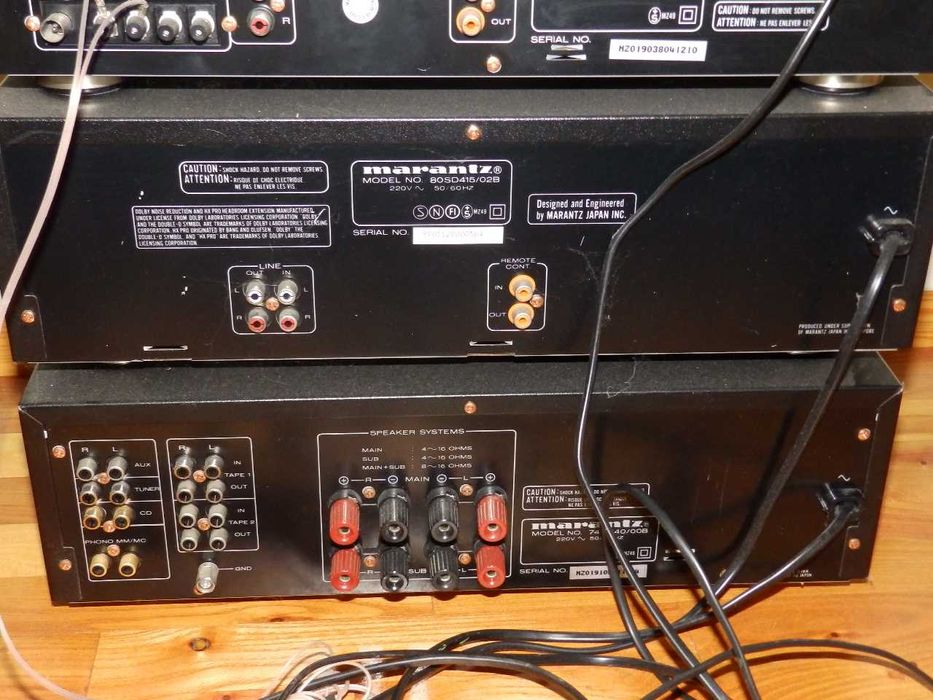 Комплект MARANTZ - CD, Tuner, Deck, усилвател