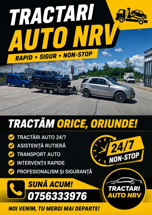 Tractari Auto/Asistenta Rutiera N.R.V.