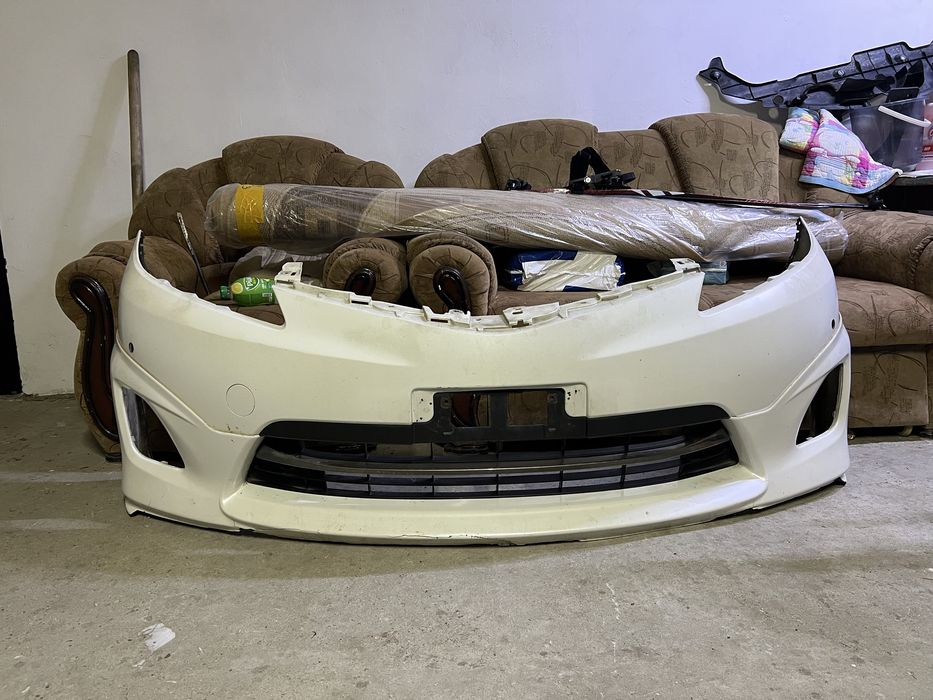 Бампер эстима рестайлинг в сборе