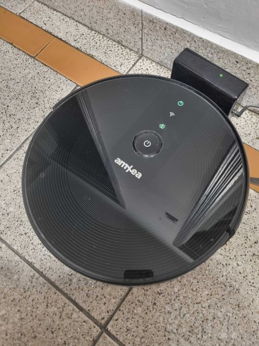 Робот прахосмукачка amXea E37, Wi-Fi, интелигентна памет