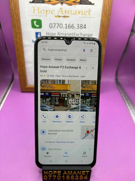 HOPE AMANET P2-Samsung a15 la cutie 128 GB/4 RAM