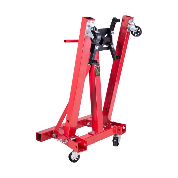 Въртяща стойка за двигатели – 900 кг Усилена конструкция немска