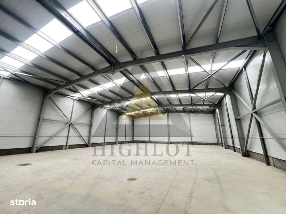Poziționare Strategică - A3 -A0-Dn1| Hala 510Mp + 55Mp Birou Etaj B