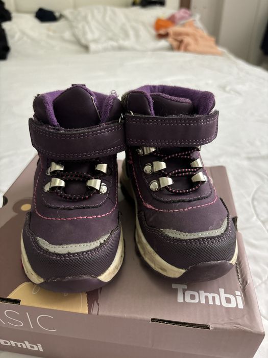 Ботинки для девочки утепленные