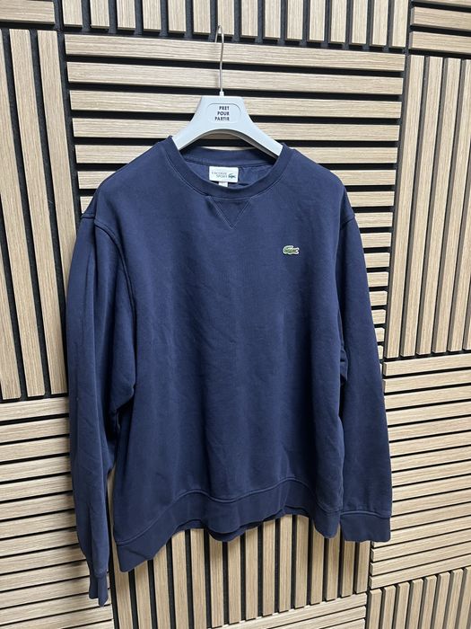 LACOSTE : Fleece Sweater - размер 2ХЛ-ХЛ / Оригинал