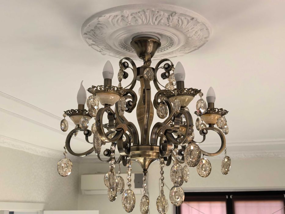 Люстра оникс. Натуральный камень