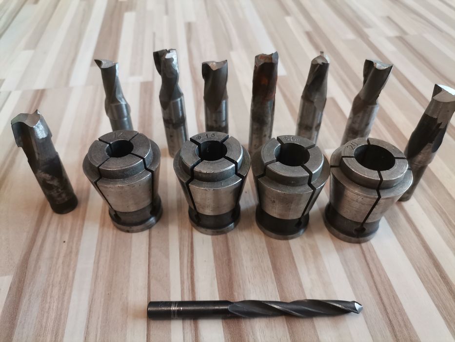 Палцови фрезии и Цанги за пробиване в метал