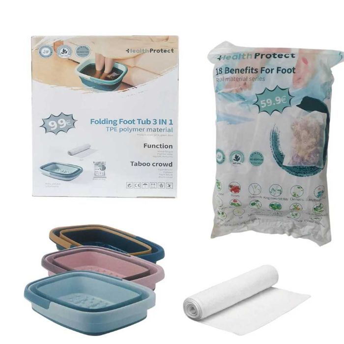 Комплект за детокс и релакс на краката – 20 сашета с 18 билки